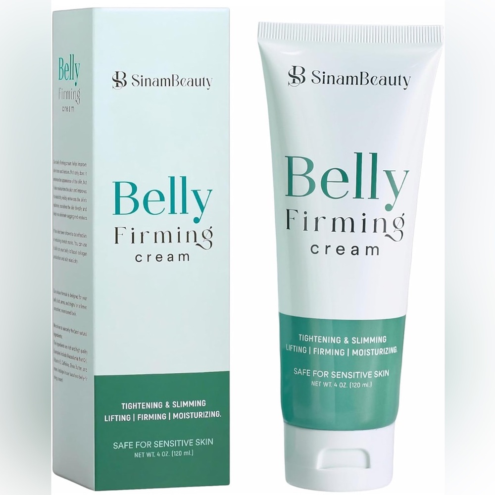 Sinam Beauty Skin Fortifying & Moisturizing Lotion Belly Firming Cream NIB